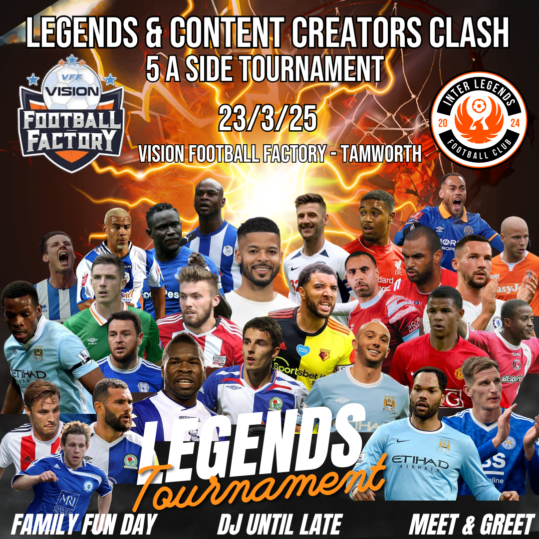 Legends Football Match Comes to Tamworth – Get Your Tickets Now!