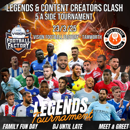 General Admission - Inter Legends FC - 5 A Side Tournament